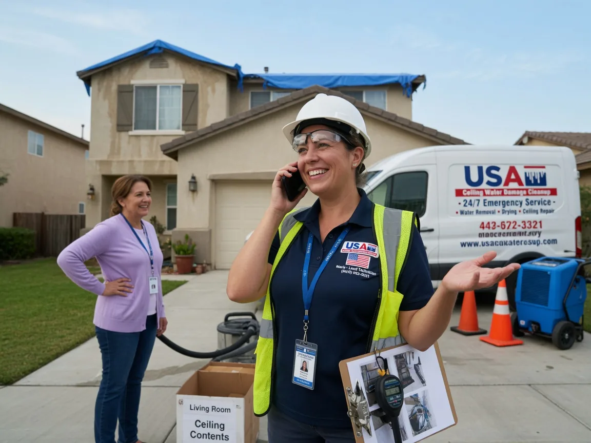 Ceiling Water Damage Restoration Pilot Point, AK FAQs